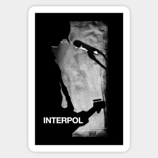 Interpol || Original Retro Fan Art Design Sticker